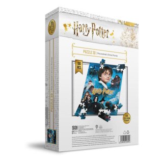 Harry Potter Puzzle mit 3D-Effekt Philosophers Stone Poster (100 Teile)
