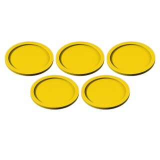 ** % SALE % ** Skill and Squad Marker - 40mm Yellow (5)
