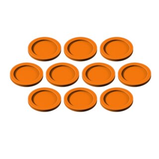 Skill and Squad Marker - 25mm Orange (10)