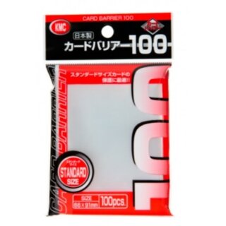 KMC Standard Sleeves - Card Barrier 100 (100 Sleeves)