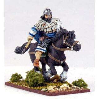 SAGA: Mounted Scotti Warlord with Spear (1)