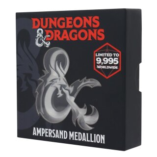 Dungeons &amp; Dragons Medallion Ampersand Limited Edition (Silver)