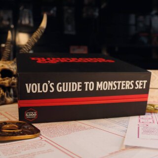 Dungeons &amp; Dragons Medaillen-Set Volos Guide to Monsters Limited Edition