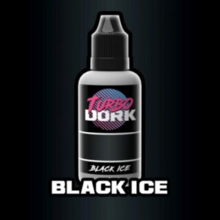 Black Ice Metallic Acrylic Paint (20ml)