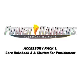 Power Rangers RPG: Core Rulebook &amp; A Glutton for Punishment Accessory Pack 1 (EN)