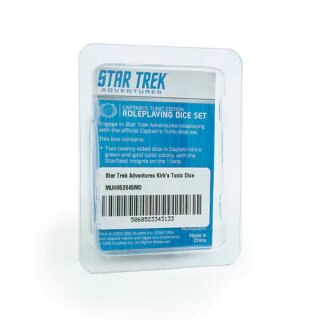 Star Trek Adventures: Kirks Tunic Dice Blister (EN)