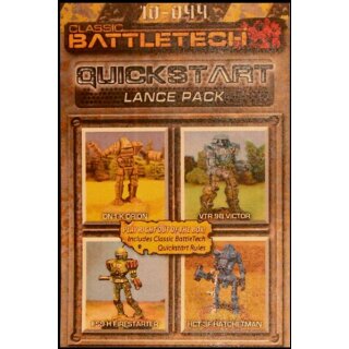 Classic Battletech: Quick Start Rules Lance (4)