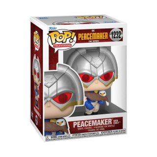 Peacemaker POP! TV Vinyl Figur Peacmaker with Eagly