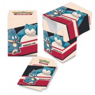 UP - Snorlax &amp; Munchlax Full View Deck Box for Pok&eacute;mon