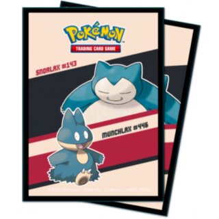 UP - Snorlax &amp; Munchlax Deck Protectors for Pok&eacute;mon (65)