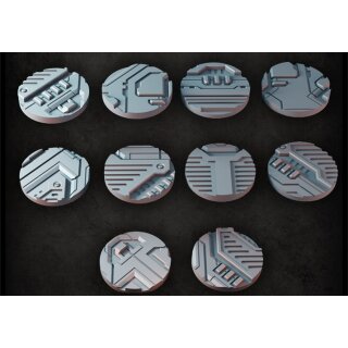 Alpha Sector Bases - Round 32mm (10)