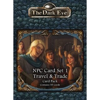 The Dark Eye - NPC Card Set 1: Travel &amp; Trade (EN)