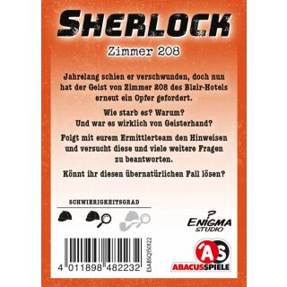 Sherlock - Zimmer 208 (DE)