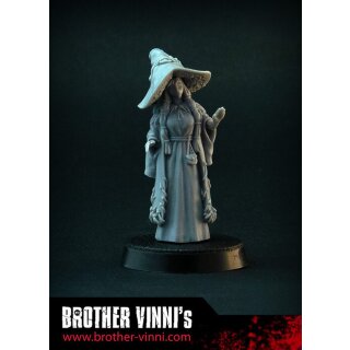 Witch of Mushrooms (28 mm)