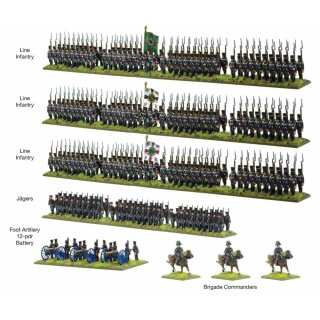 Black Powder Epic Battles - Waterloo: Prussian Infantry Brigade
