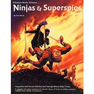 Ninjas and Superspies RPG Softcover (EN)