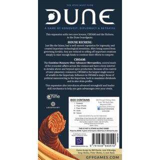 Dune - Choam and Richese Expansion (DE)