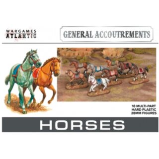 General Accoutrements - Horses (28mm) (18)