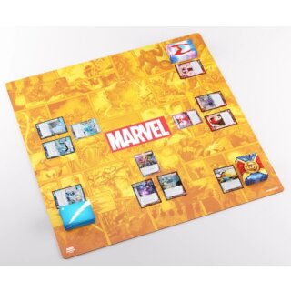 Gamegenic - Marvel Champions Game Mat XL &ndash; Marvel Orange