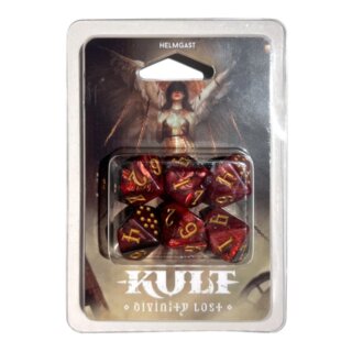 Kult:Divinity Lost - dice set (Inferno Edition)