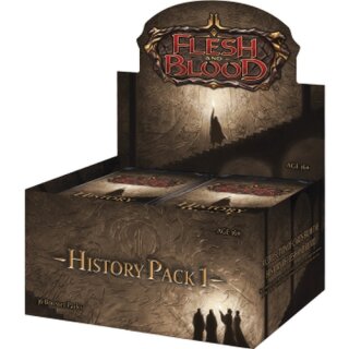Flesh &amp; Blood TCG - History Pack 1 Display (36 Packs) (DE)