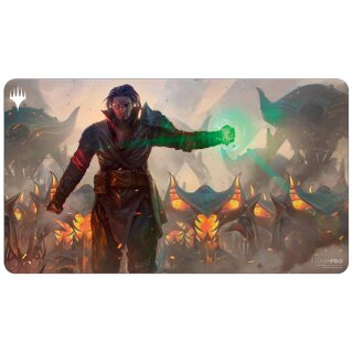 UP - Brothers War Playmat B for Magic: The Gathering