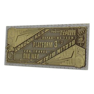 Fantastic Beasts The Great Wizarding Express Limited Edition Train Ticket