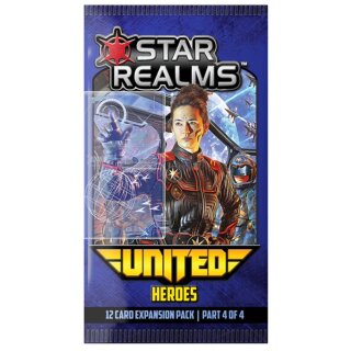 Star Realms Deckbuilding Game - United Expansion - Heroes (EN)