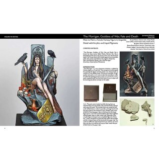 Scale Modelling Manual Vol.3 - How to paint a female Figure in exquisit Detail with Acrylics &amp; Liquid Pigments (EN)
