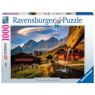 Ravensburger Puzzle - Neustattalm am Dachsteinl (1000 Teile)