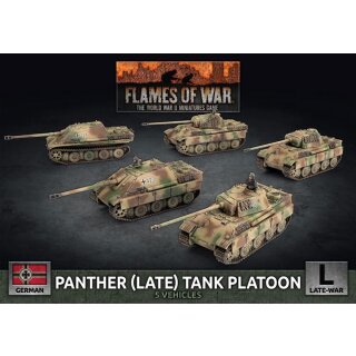 Panther (Late) Tank Platoon