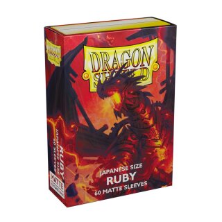 Dragon Shield Sleeves - Japanese Matte Ruby Geledar (60)