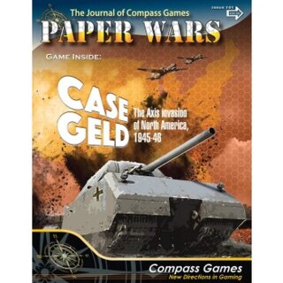 Paper Wars Issue 101 Magazine &amp; Game (Case Geld) (EN)