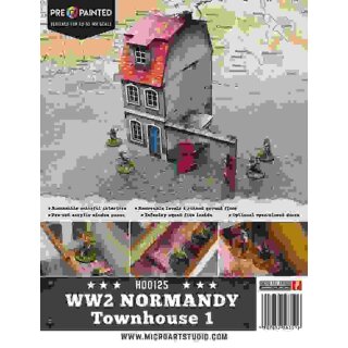 WW2 Normandy Townhouse 1 (PREPAINTED)
