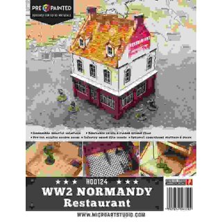 WW2 Normandy Restaurant  (PREPAINTED)
