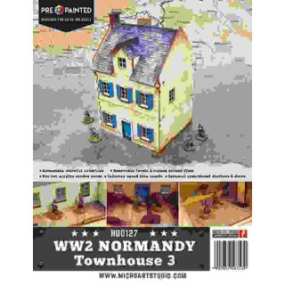 WW2 Normandy Townhouse 3  (PREPAINTED)