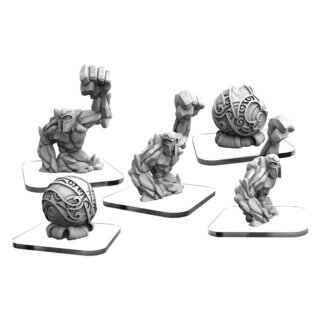 Monsterpocalypse Elemental Champions Units - Earth Kami and Water Avatar (EN)