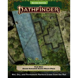 Pathfinder Flip-Mat: Kingmaker Adventure Path River Kingdoms Ruins Multi-Pack (EN)