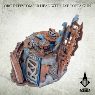 Orc Deffstomper Head with Eye-Poppa Gun