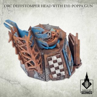 Orc Deffstomper Head with Eye-Poppa Gun