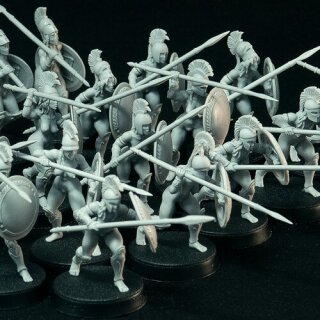 Female Hoplites Full Phalanx (28 mm) (20)