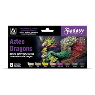 Game Color Set: Aztec Dragons (8)