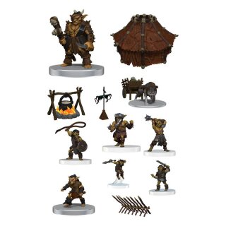 D&amp;D Icons of the Realms: Adventure in a Box - Goblin Camp (pre-painted)