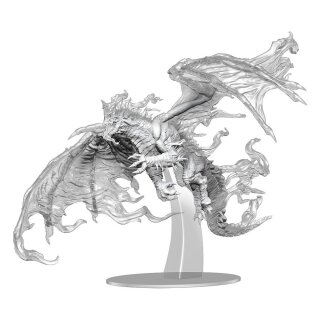 D&amp;D Icons of the Realms: Adult Blue Shadow Dragon (unpainted)