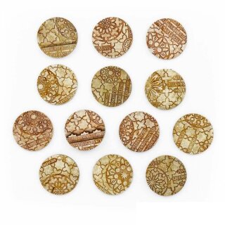 Cathedral 40mm Round - Base Toppers (13)