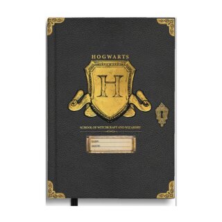 Harry Potter Notizbuch A5 Hogwarts Wappen