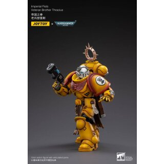 Warhammer 40k Actionfigur 1/18 Imperial Fists Veteran Brother Thracius 12 cm