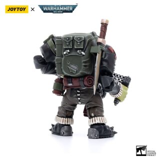 Warhammer 40k Actionfigur 1/18 Ork Kommandos Dakka Boy Rotbilge 13 cm