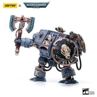 Warhammer 40k Actionfigur 1/18 Space Marines Space Wolves Venerable Dreadnought Brother Hvor 20 cm