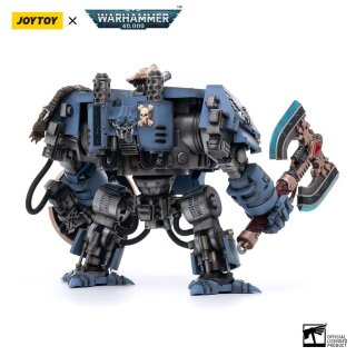 Warhammer 40k Actionfigur 1/18 Space Marines Space Wolves Venerable Dreadnought Brother Hvor 20 cm
